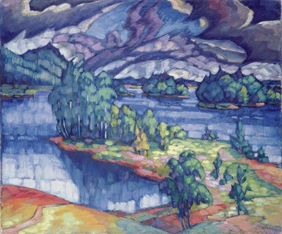 Lake Puhajarv by Konrad Magi